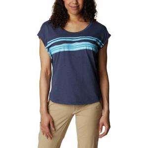 imageColumbia Womens Bluebird Days Modern Short Sleeve TeeNocturnal HeatherPeaceful Perspective Grx