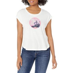 imageColumbia Womens Bluebird Days Modern Short Sleeve TeeWhiteMeditation Isle Graphic