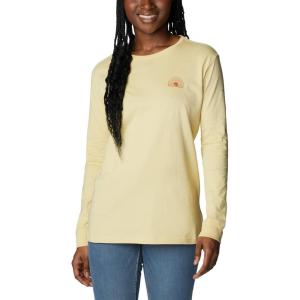 imageColumbia Womens North Cascades Back Graphic Long Sleeve TeeCornstalkSun Trek Trails