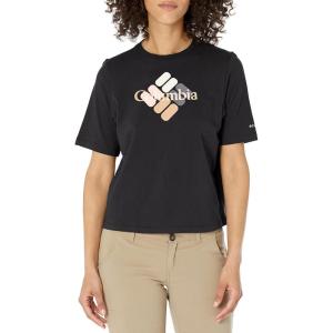 imageColumbia Womens North Cascades Relaxed TeeBlackCentered Multi Gem