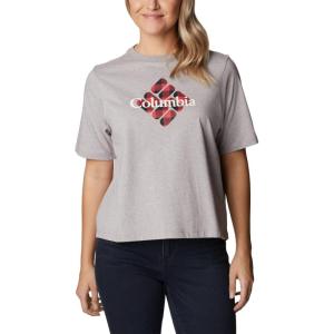 imageColumbia Womens North Cascades Relaxed TeeColumbia Grey HeatherCentered Gem Buffalo