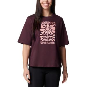 imageColumbia Womens North Cascades Relaxed TeeMoonvistaFloral Groove