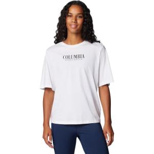 imageColumbia Womens North Cascades Relaxed TeeWhiteCasual Brand