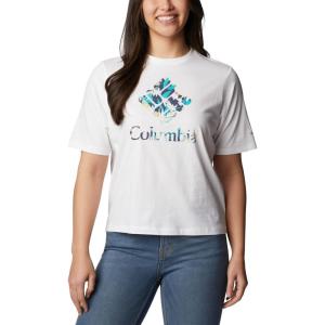 imageColumbia Womens North Cascades Relaxed TeeWhiteGem Wisterian