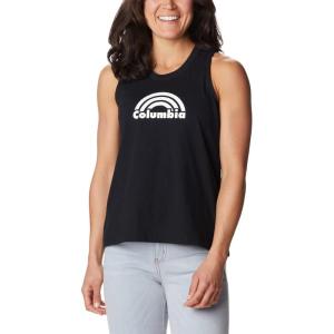 imageColumbia Womens North Cascades TankBlackWhite Rainbow