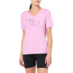 imageColumbia Womens Bluebird Day Relaxed V NeckCosmos HeatherFloral Friends