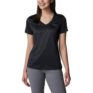 imageColumbia Womens Hike Short Sleeve V NeckBlack