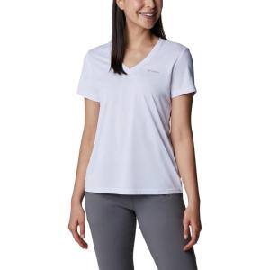 imageColumbia Womens Hike Short Sleeve V NeckWhite
