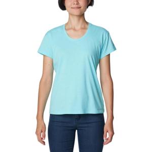 imageColumbia Womens Sun Trek Ss TeeAquamarine Heather
