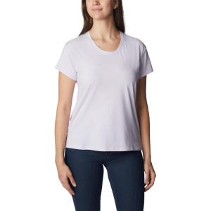 imageColumbia Womens Sun Trek Ss TeePurple Tint Heather