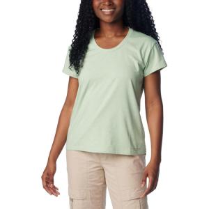 imageColumbia Womens Sun Trek Ss TeeSage Leaf Heather