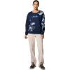 imageColumbia Womens Meridian Creek CrewCollegiate NavyFloral Fancy