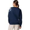 imageColumbia Womens Meridian Creek CrewCollegiate NavyFloral Fancy