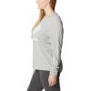 imageColumbia Womens Trek Relaxed Long Sleeve TeeColumbia Grey HeatherStacked Gem