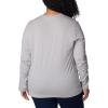 imageColumbia Womens Trek Relaxed Long Sleeve TeeColumbia Grey HeatherStacked Gem