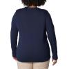 imageColumbia Womens Trek Relaxed Long Sleeve TeeDark NocturnalStacked Gem