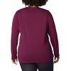 imageColumbia Womens Trek Relaxed Long Sleeve TeeMarionberryStacked Gem