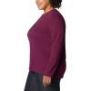 imageColumbia Womens Trek Relaxed Long Sleeve TeeMarionberryStacked Gem