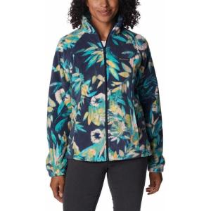 imageColumbia Womens Benton Springs Printed Full ZipBright AquaWisterian