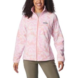 imageColumbia Womens Benton Springs Printed Full ZipSalmon Rose Peonies