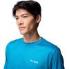 imageColumbia Mens PFG Terminal Tackle Fish Flag Long Sleeve Fishing ShirtBlue EchoLemon Wash Offshore Slam