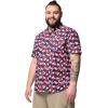 imageColumbia Mens Rapid Rivers Printed Short Sleeve ShirtCollegiate Navy Vined