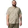 imageColumbia Mens Rapid Rivers Printed Short Sleeve ShirtDark Stone Vined