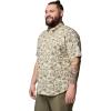 imageColumbia Mens Rapid Rivers Printed Short Sleeve ShirtDark Stone Vined