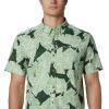 imageColumbia Mens Rapid Rivers Printed Short Sleeve ShirtNew Olive Its Bananas Print
