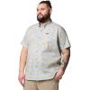 imageColumbia Mens Rapid Rivers Printed Short Sleeve ShirtRipple Blue Vined