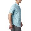 imageColumbia Mens Rapid Rivers Printed Short Sleeve ShirtSky Blue Camp Supplies Print