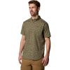 imageColumbia Mens Rapid Rivers Printed Short Sleeve ShirtStone Green Deserted