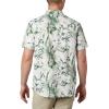 imageColumbia Mens Rapid Rivers Printed Short Sleeve ShirtThyme Green Magnolia Floral Print