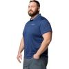 imageColumbia Mens Sage Peak Knit PoloDark Mountain Heather