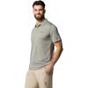 imageColumbia Mens Sage Peak Knit PoloStone Green Heather