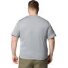 imageColumbia Mens Sage Peak Knit Short Sleeve CrewColumbia Grey Heather
