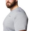 imageColumbia Mens Sage Peak Knit Short Sleeve CrewColumbia Grey Heather