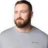 imageColumbia Mens Sage Peak Knit Short Sleeve CrewColumbia Grey Heather
