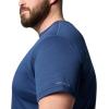 imageColumbia Mens Sage Peak Knit Short Sleeve CrewDark Mountain Heather