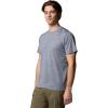 imageColumbia Mens Tech Trail Utility Short Sleeve CrewCollegiate Navy Heather
