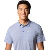 imageColumbia Mens Thistletown Hills Pocket PoloMountain Blue Heather
