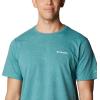 imageColumbia Mens Thistletown Hills Short SleeveElectric TurquoiseCollegiate Navy