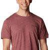 imageColumbia Mens Thistletown Hills Short SleeveRed Jasper Heather