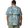 imageColumbia Mens Trollers Best Short Sleeve ShirtBlue Echo Wild Caught