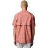imageColumbia Mens Trollers Best Short Sleeve ShirtFaded Peach Marlin Chase
