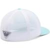 imageColumbia Unisex Pfg logo Mesh Ball CapGulf Stream  White  Dorado
