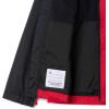 imageColumbia Unisexchild RainZilla II JacketBlackMountain Red