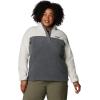 imageColumbia Womens Benton Springs Half Snap Pull Over IiCity Grey HeatherChalk