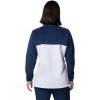 imageColumbia Womens Benton Springs Half Snap Pull Over IiCollegiate NavySnowdrift
