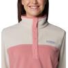imageColumbia Womens Benton Springs Half Snap Pull Over IiDark StonePink Agave